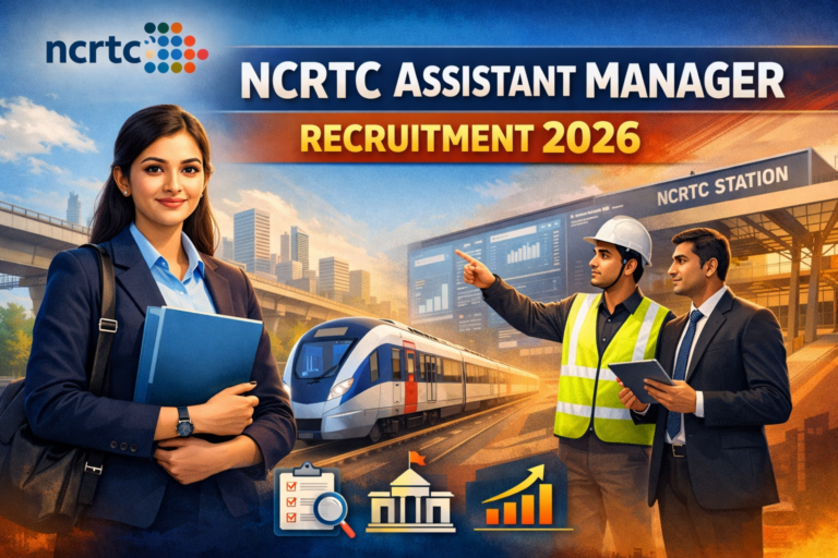 NCRTC Assistant Manager Recruitment 2026 – Apply Online