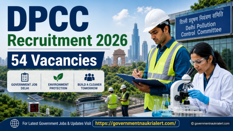 DPCC Recruitment 2026 – 54 Vacancies, Eligibility