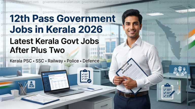 12th Pass Government Jobs in Kerala 2026 – Latest Vacancies